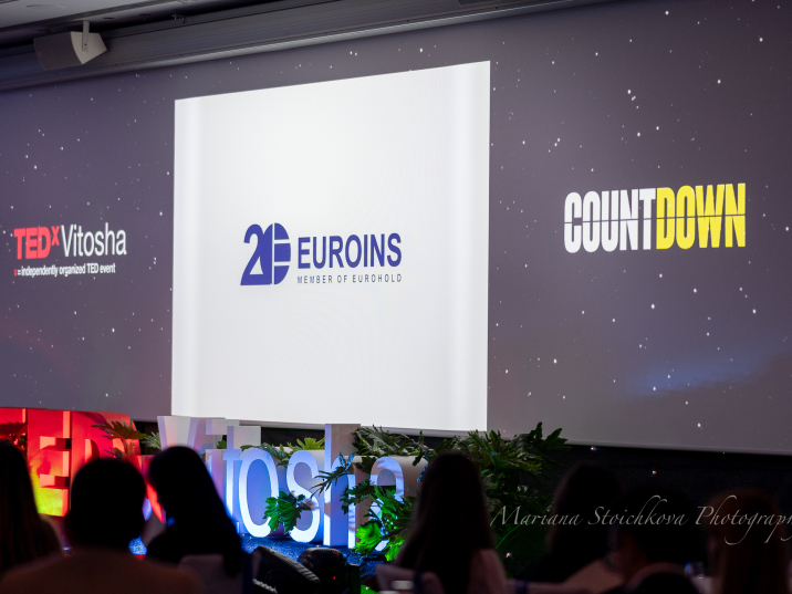 Euroins Bulgaria supported TEDxVitosha COUNTDOWN 2021 conference